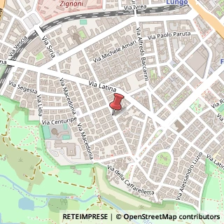 Mappa Via Tommaso da Celano,  57, 00179 Roma, Roma (Lazio)