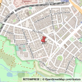 Mappa Via Tommaso da Celano,  52, 00179 Roma, Roma (Lazio)
