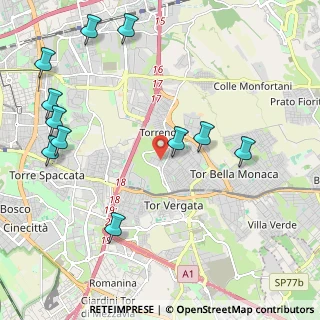 Mappa Via Talia, 00133 Roma RM, Italia (2.79636)