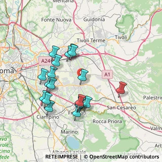 Mappa Via Rocca di Neto, 00132 Roma RM, Italia (7.47)