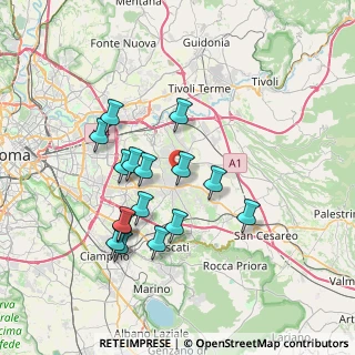 Mappa Via Rocca di Neto, 00132 Roma RM, Italia (7.08688)