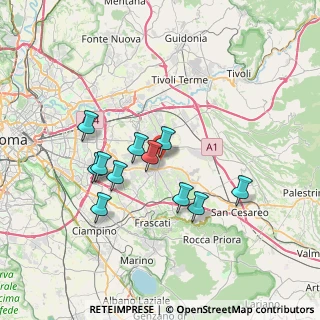 Mappa Via Rocca di Neto, 00132 Roma RM, Italia (6.57545)