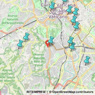 Mappa Via Luigi Arati, 00151 Roma RM, Italia (2.93583)