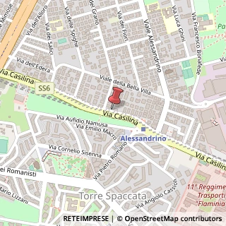 Mappa Via Casilina, 969a, 00172 Roma, Roma (Lazio)