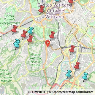 Mappa Via Edoardo Jenner, 00151 Roma RM, Italia (3.06571)