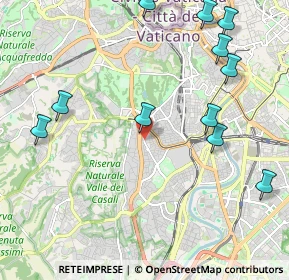 Mappa Via Edoardo Jenner, 00100 Roma RM, Italia (2.82417)