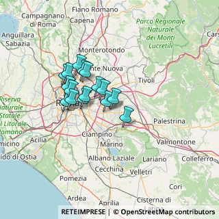Mappa Via Tremestieri Etneo, 00133 Roma RM, Italia (10.90188)
