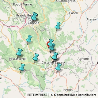 Mappa Via Gabriele D'Annunzio, 67036 Rivisondoli AQ, Italia (15.46)