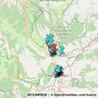 Mappa Via Gabriele D'Annunzio, 67036 Rivisondoli AQ, Italia (6.529)