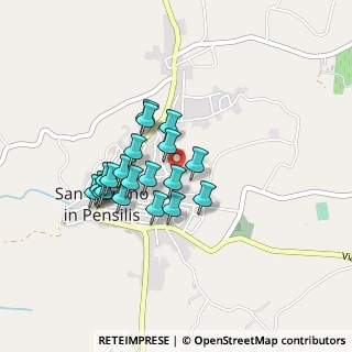 Mappa Via Raffaele Mezzalingua, 86046 San Martino in Pensilis CB, Italia (0.364)