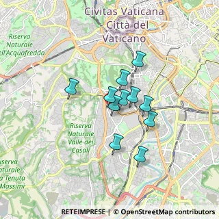 Mappa Via Stefano Boccapaduli, 00100 Roma RM, Italia (1.27364)