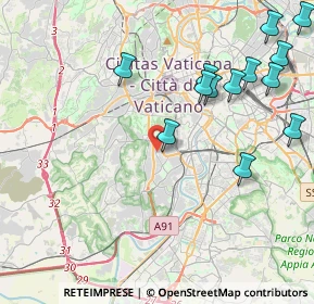 Mappa Via Stefano Boccapaduli, 00100 Roma RM, Italia (5.20154)