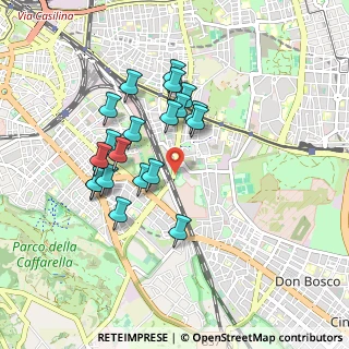 Mappa Porta Furba, 00181 Roma RM, Italia (0.85)
