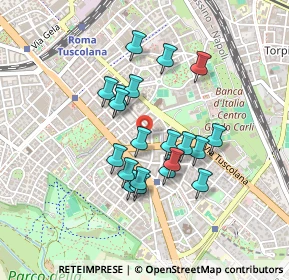 Mappa Via delle Vestali, 00181 Roma RM, Italia (0.381)