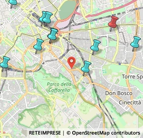 Mappa Via Numitore, 00181 Roma RM, Italia (2.8925)