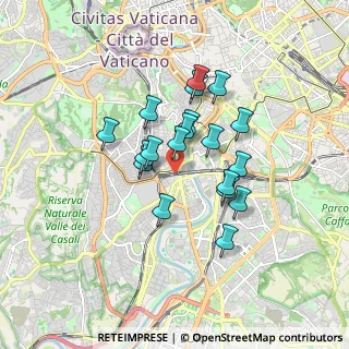 Mappa Roma Trastevere, 00146 Roma RM, Italia (1.42316)