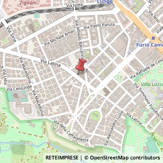 Mappa Via Latina, 105, 00179 Roma, Roma (Lazio)
