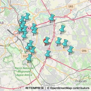 Mappa Via dei Colombi, 00181 Roma RM, Italia (4.2265)