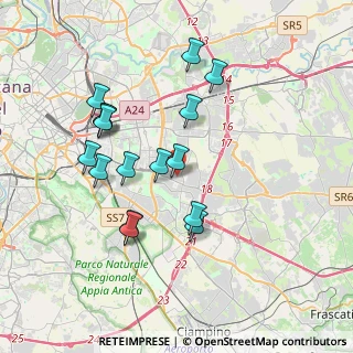 Mappa Via Carlo de Marchesetti, 00172 Roma RM, Italia (3.74688)