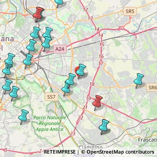 Mappa Via Carlo de Marchesetti, 00172 Roma RM, Italia (6.344)