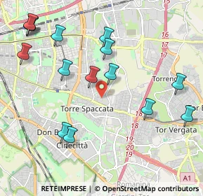 Mappa Via Carlo de Marchesetti, 00172 Roma RM, Italia (2.53533)