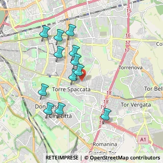 Mappa Via Carlo de Marchesetti, 00172 Roma RM, Italia (1.94167)
