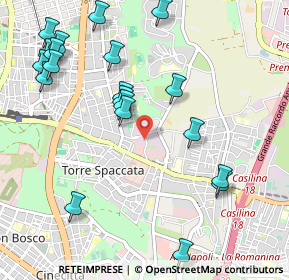 Mappa Via Carlo de Marchesetti, 00172 Roma RM, Italia (1.2835)