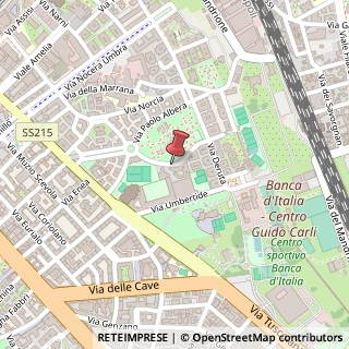 Mappa Via Giacomo Costamagna, 28, 00181 Roma, Roma (Lazio)