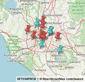 Mappa Piazza Cesare Cantù, 00181 Roma RM, Italia (8.5475)