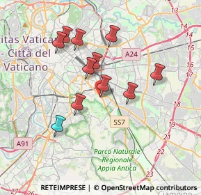 Mappa Piazza Cesare Cantù, 00181 Roma RM, Italia (3.35182)