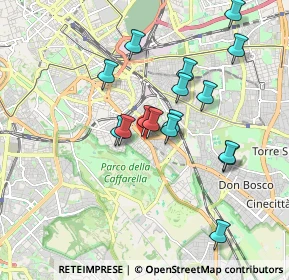 Mappa Piazza Cesare Cantù, 00181 Roma RM, Italia (1.74375)