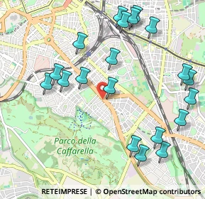 Mappa Piazza Cesare Cantù, 00181 Roma RM, Italia (1.2635)