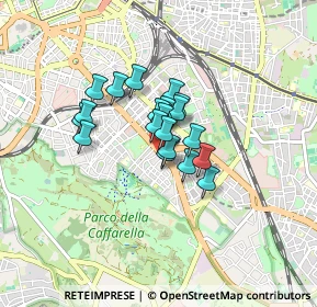 Mappa Piazza Cesare Cantù, 00181 Roma RM, Italia (0.542)