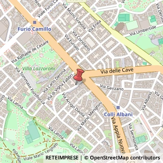 Mappa Via Giovanni Botero, 17, 00179 Roma, Roma (Lazio)