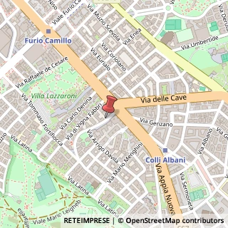 Mappa Via Giovanni Botero,  9, 00179 Roma, Roma (Lazio)