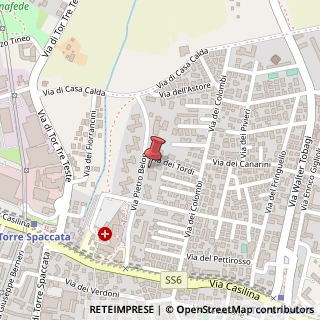 Mappa Via Pietro Belon, 130, 00169 Roma, Roma (Lazio)
