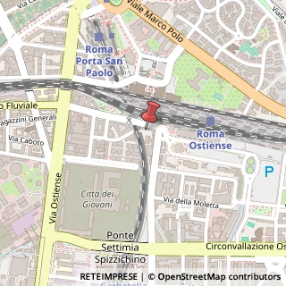 Mappa Via Pellegrino Matteucci, 124, 00154 Roma, Roma (Lazio)