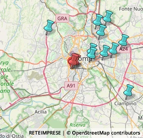 Mappa Largo Alessandrina Ravizza, 00152 Roma RM, Italia (7.89333)