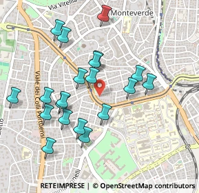 Mappa Largo Alessandrina Ravizza, 00152 Roma RM, Italia (0.4995)