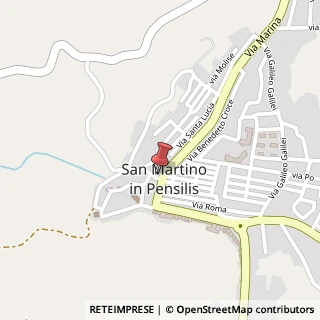 Mappa Via Marina, 2, 86046 San Martino in Pensilis, Campobasso (Molise)