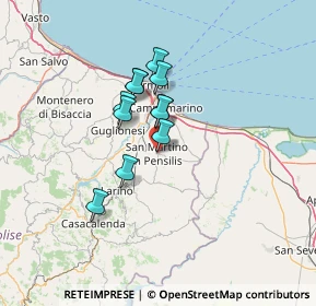 Mappa 86046 San Martino in Pensilis CB, Italia (10.06455)
