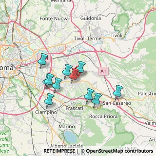 Mappa Via Sant'Ilario dello Ionio, 00132 Roma RM, Italia (6.53545)