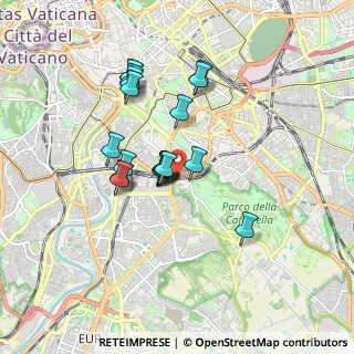 Mappa Via Cilicia, 00154 Roma RM, Italia (1.55842)