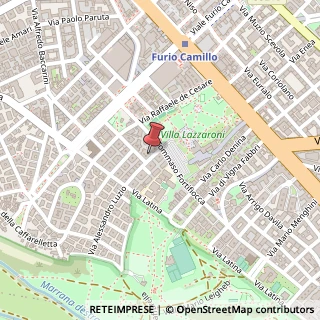 Mappa Via Adolfo Omodeo, 21, 00179 Roma, Roma (Lazio)