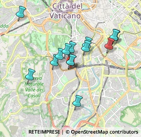 Mappa Circonvallazione Gianicolense, 00149 Roma RM, Italia (1.635)