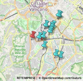 Mappa Circonvallazione Gianicolense, 00149 Roma RM, Italia (1.385)