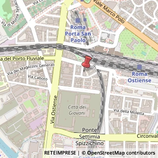 Mappa Via Pellegrino Matteucci, 88, 00154 Roma, Roma (Lazio)