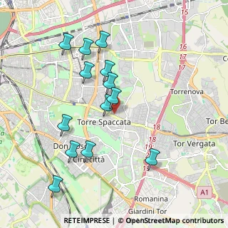 Mappa Via dell'Eriche, 00172 Roma RM, Italia (2.05077)