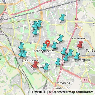 Mappa Via dell'Eriche, 00172 Roma RM, Italia (2.048)