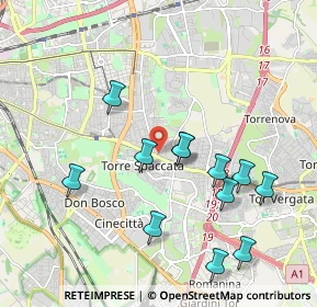 Mappa Via dell'Eriche, 00172 Roma RM, Italia (2.09667)